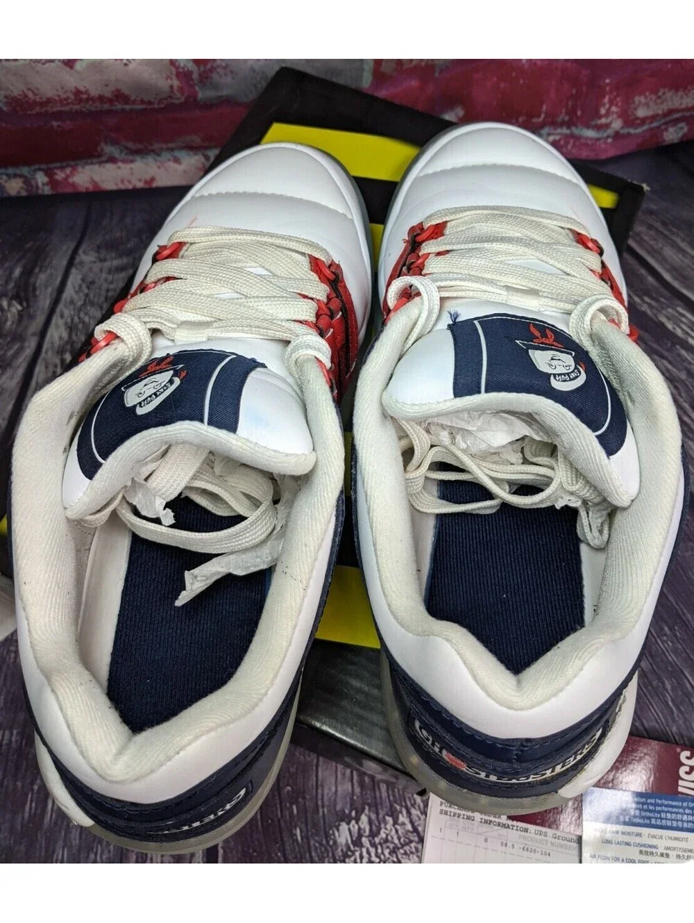 Ghostbusters 35th Limited Edition K-Swiss SI-18 Mr Stay Puft Shoes Mens 8.5 41.5